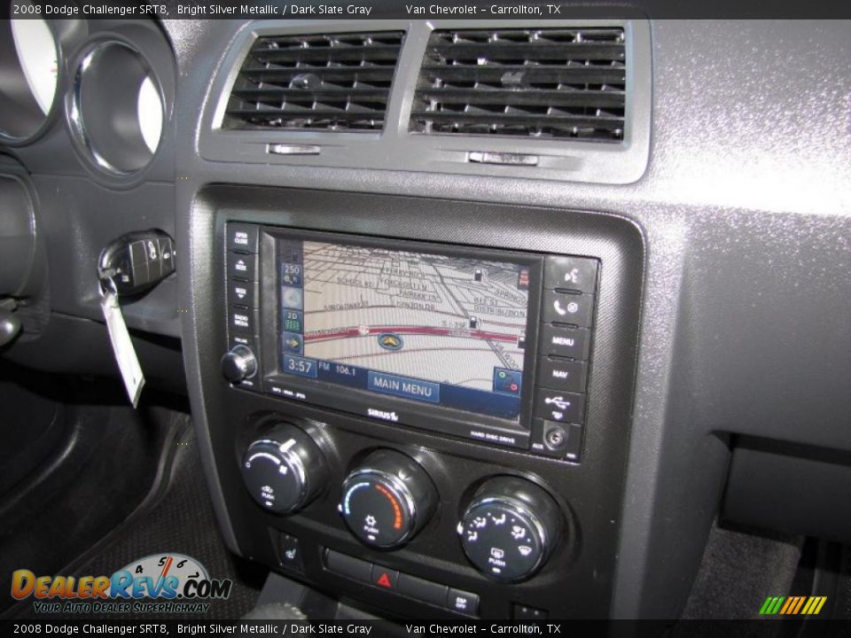 2008 Dodge Challenger SRT8 Bright Silver Metallic / Dark Slate Gray Photo #17