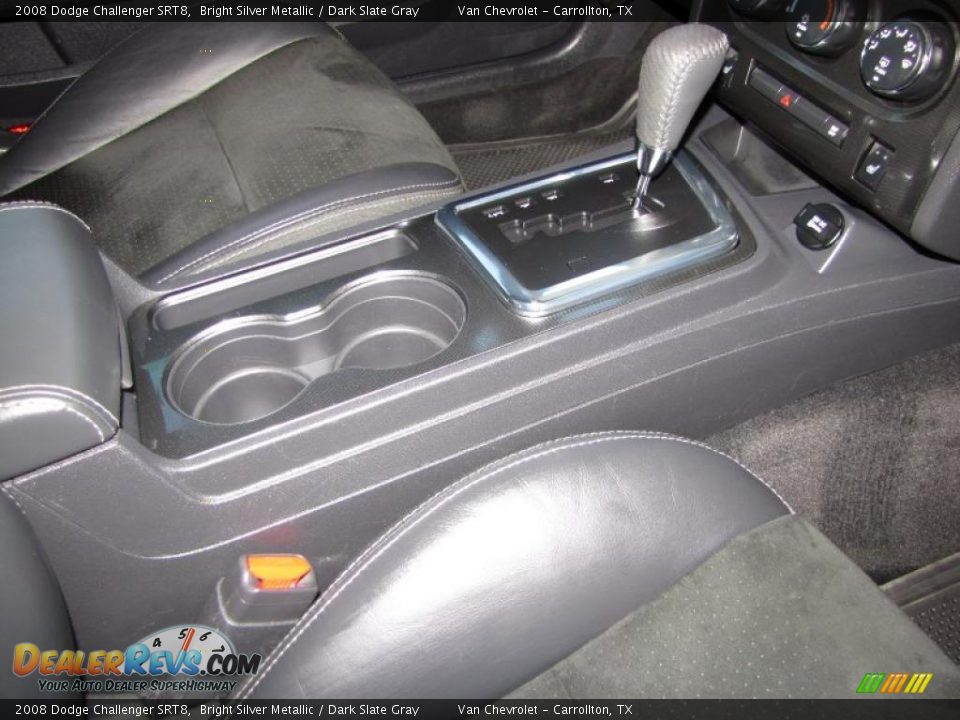 2008 Dodge Challenger SRT8 Bright Silver Metallic / Dark Slate Gray Photo #18