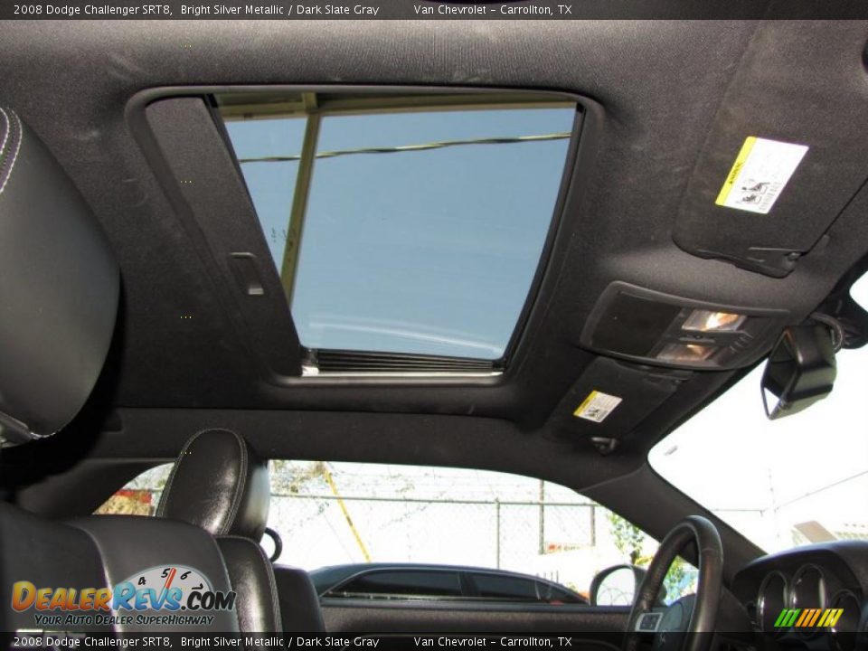 2008 Dodge Challenger SRT8 Bright Silver Metallic / Dark Slate Gray Photo #19