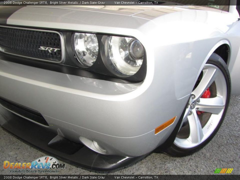2008 Dodge Challenger SRT8 Bright Silver Metallic / Dark Slate Gray Photo #21