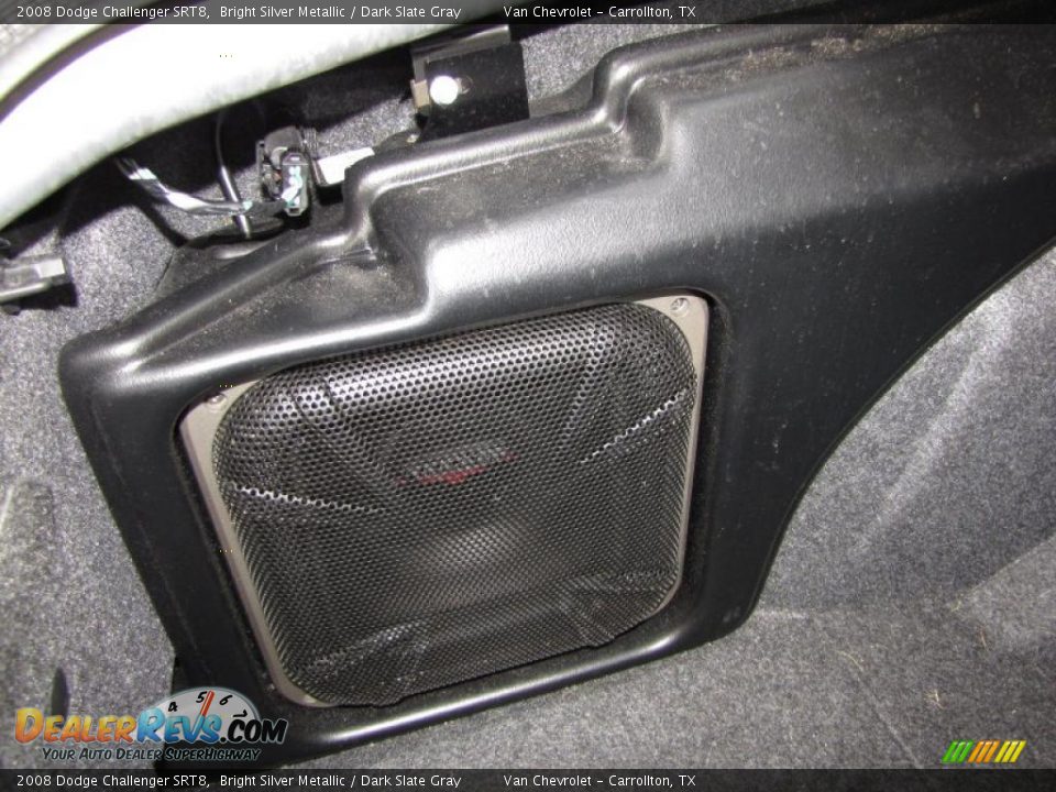 2008 Dodge Challenger SRT8 Bright Silver Metallic / Dark Slate Gray Photo #23