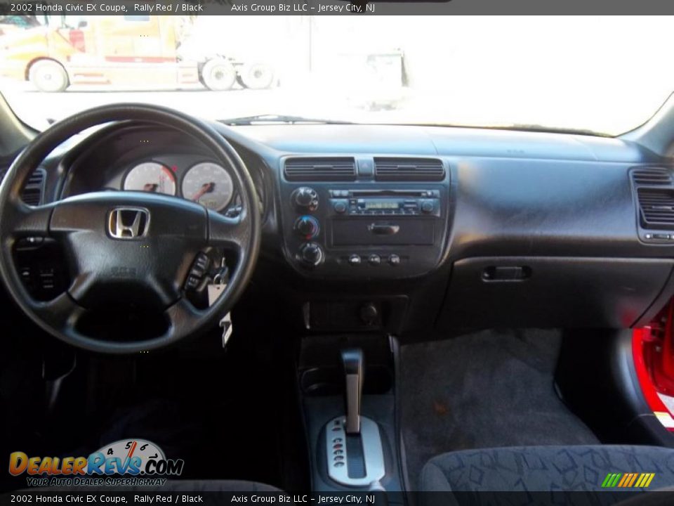 Dashboard of 2002 Honda Civic EX Coupe Photo #14