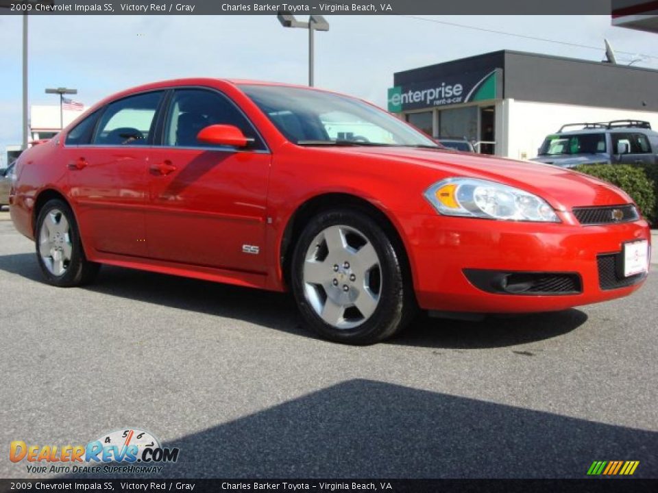 2009 Chevrolet Impala SS Victory Red / Gray Photo #1