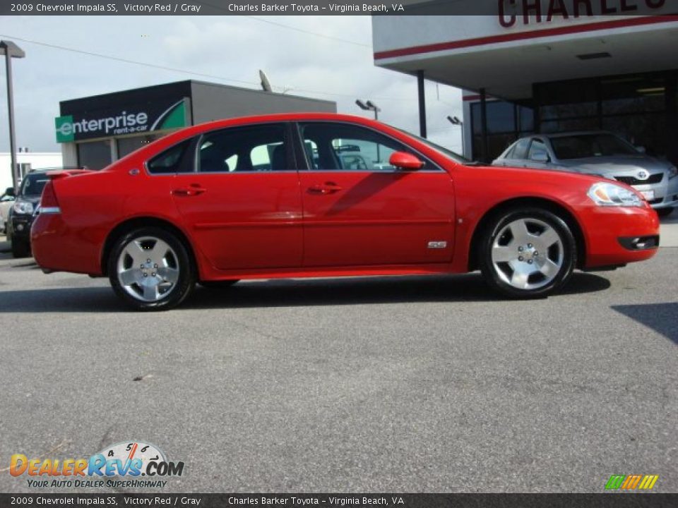 2009 Chevrolet Impala SS Victory Red / Gray Photo #2