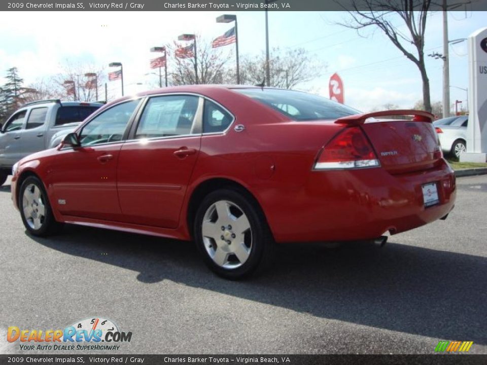 2009 Chevrolet Impala SS Victory Red / Gray Photo #4