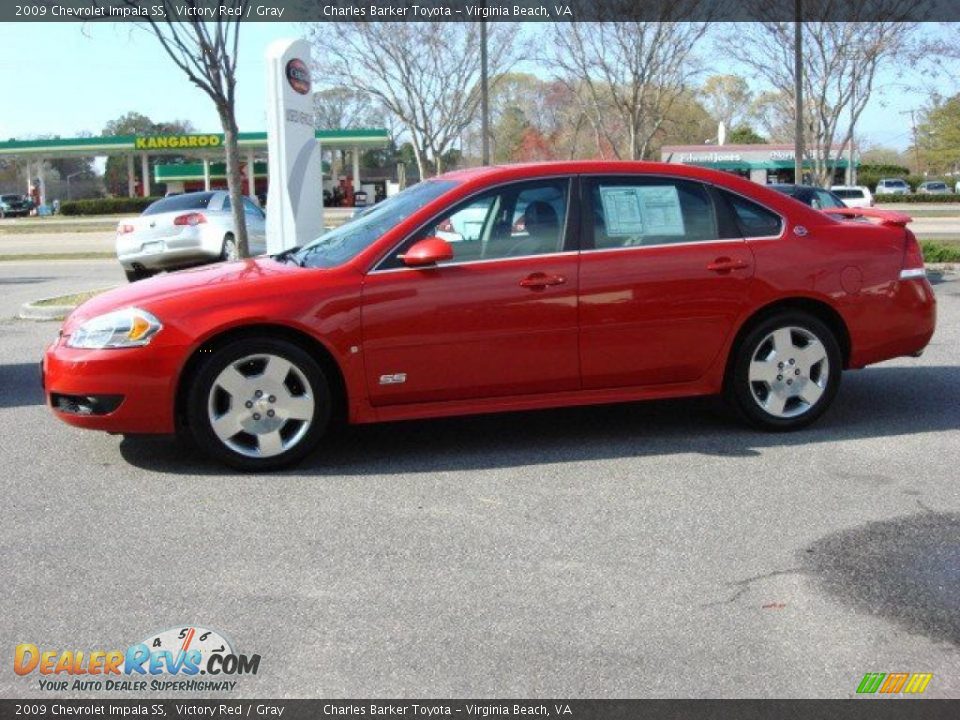 2009 Chevrolet Impala SS Victory Red / Gray Photo #5