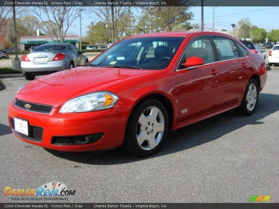 2009 Chevrolet Impala SS Victory Red / Gray Photo #6