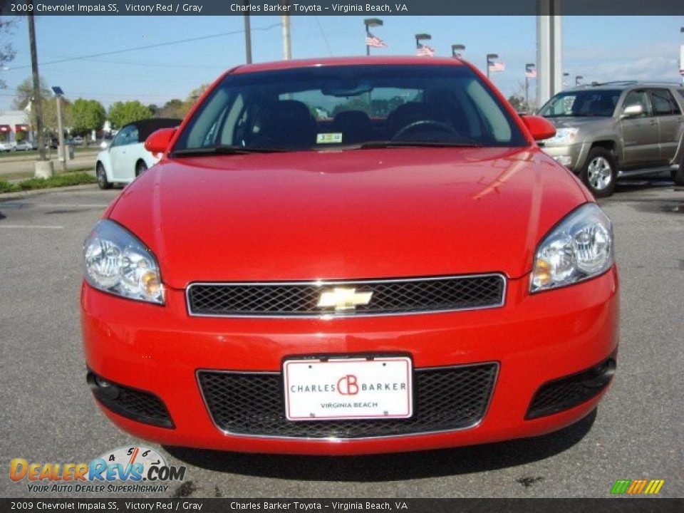 2009 Chevrolet Impala SS Victory Red / Gray Photo #7