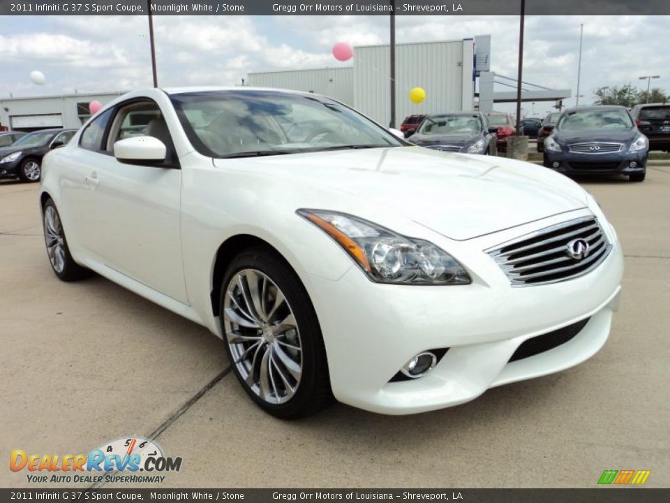Moonlight White 2011 Infiniti G 37 S Sport Coupe Photo #2