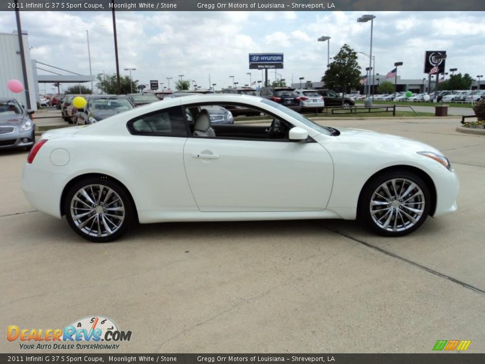 Moonlight White 2011 Infiniti G 37 S Sport Coupe Photo #4