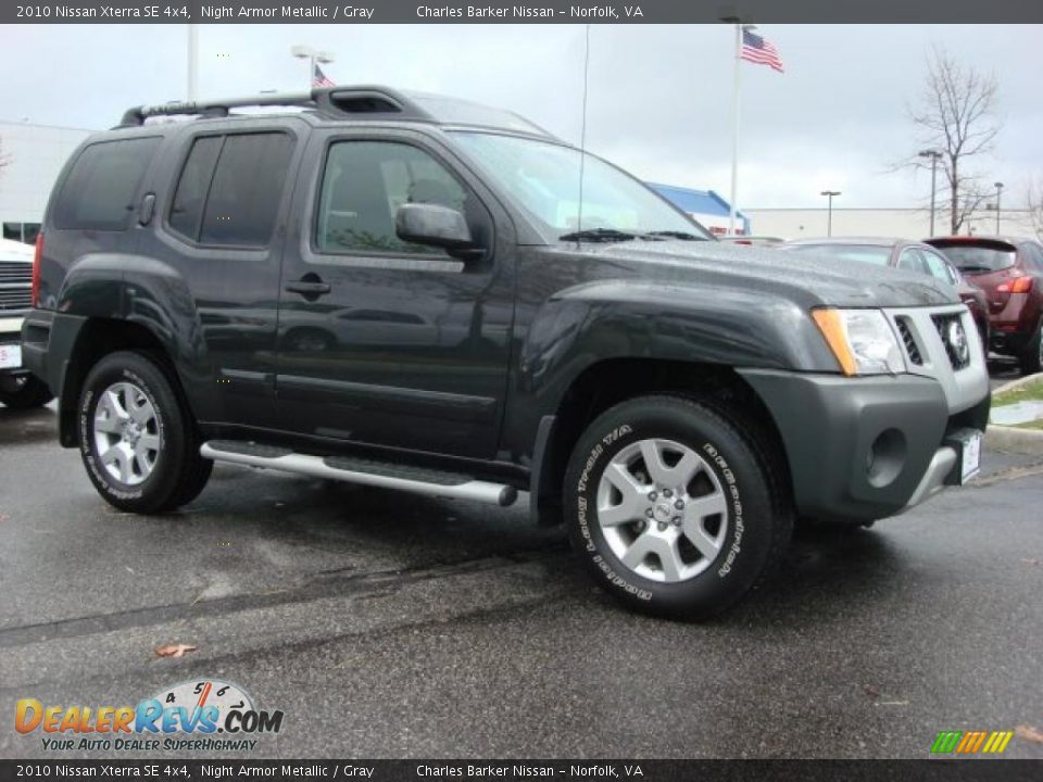 Night Armor Metallic 2010 Nissan Xterra SE 4x4 Photo #2