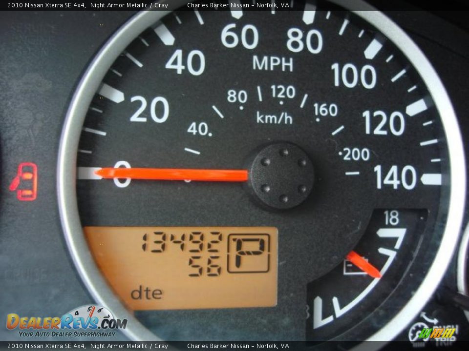 2010 Nissan Xterra SE 4x4 Night Armor Metallic / Gray Photo #18