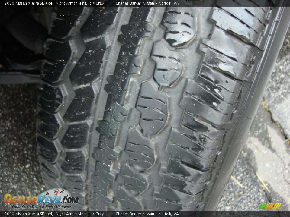 2010 Nissan Xterra SE 4x4 Night Armor Metallic / Gray Photo #20