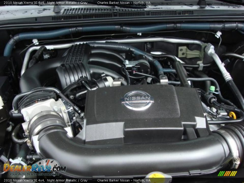2010 Nissan Xterra SE 4x4 4.0 Liter DOHC 24-Valve CVTCS V6 Engine Photo #21