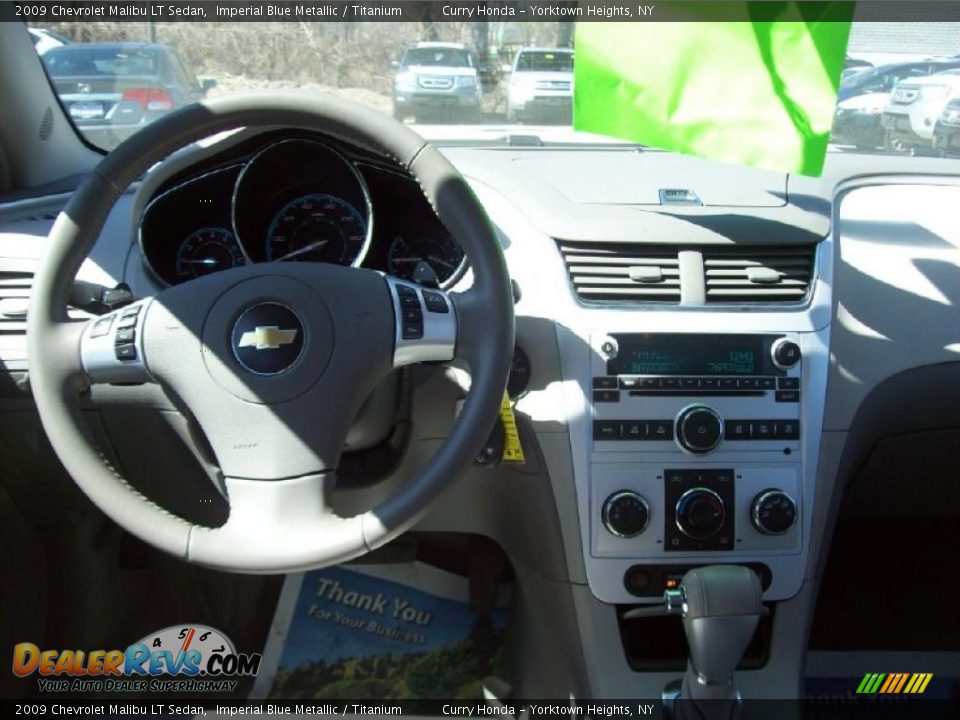 2009 Chevrolet Malibu LT Sedan Imperial Blue Metallic / Titanium Photo #6