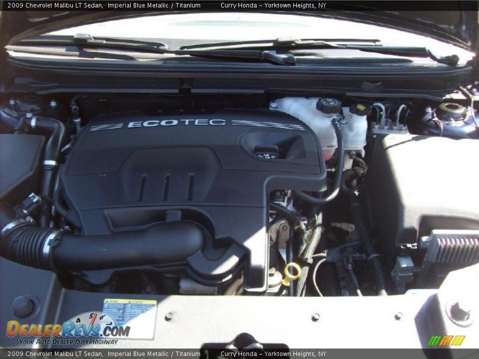2009 Chevrolet Malibu LT Sedan Imperial Blue Metallic / Titanium Photo #7