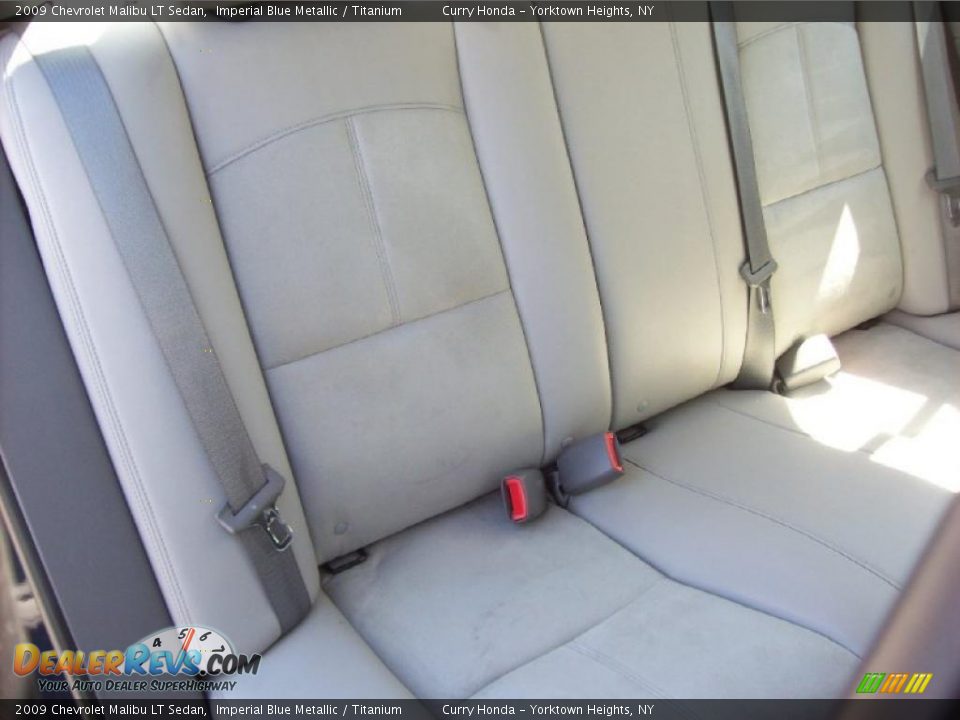 2009 Chevrolet Malibu LT Sedan Imperial Blue Metallic / Titanium Photo #14