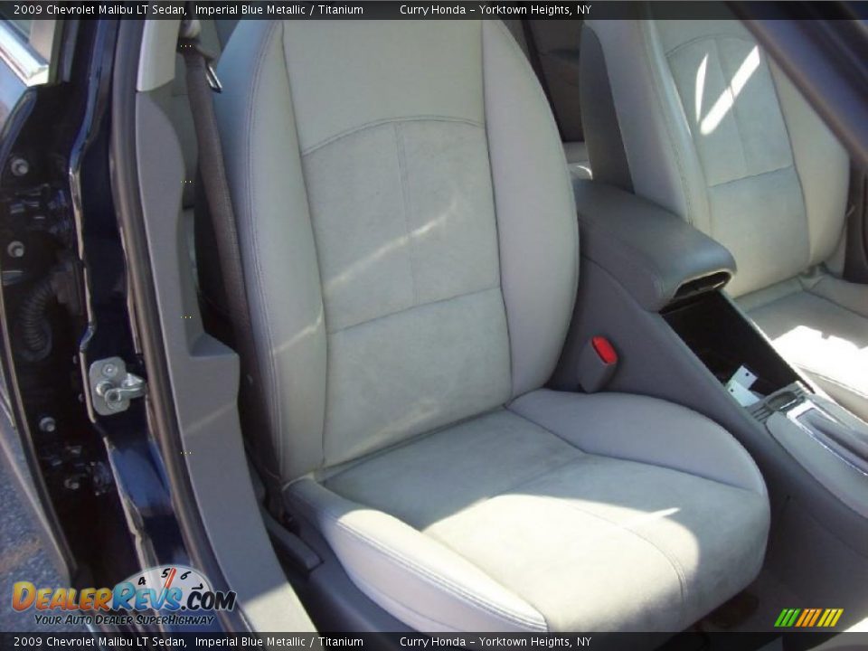 2009 Chevrolet Malibu LT Sedan Imperial Blue Metallic / Titanium Photo #15