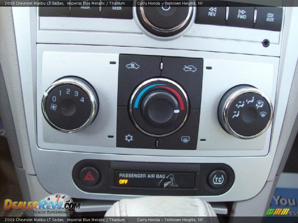 2009 Chevrolet Malibu LT Sedan Imperial Blue Metallic / Titanium Photo #19