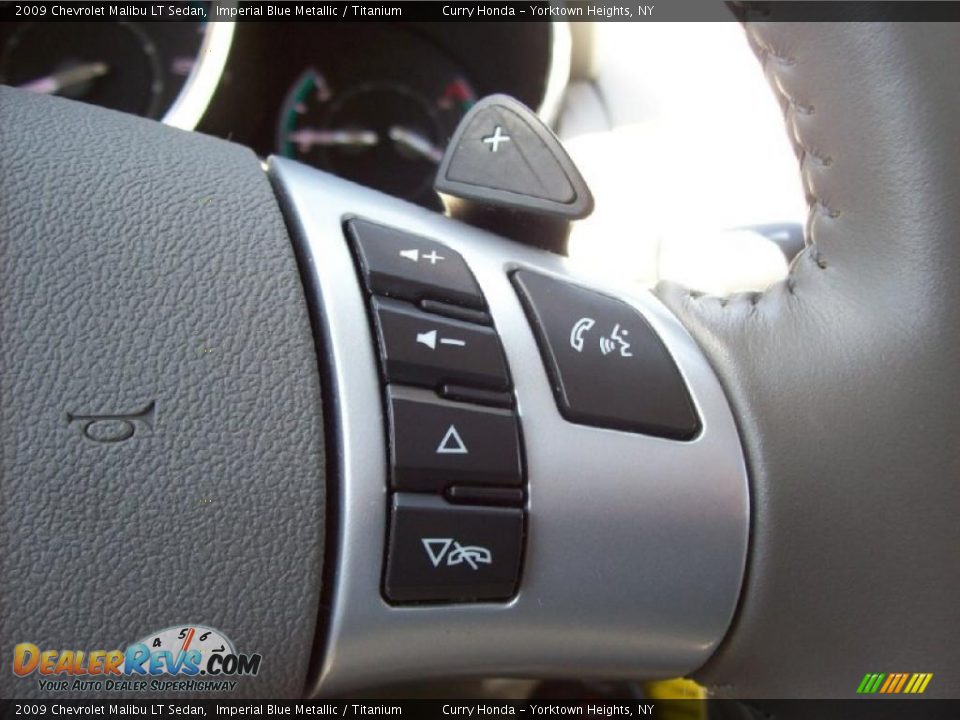 2009 Chevrolet Malibu LT Sedan Imperial Blue Metallic / Titanium Photo #23