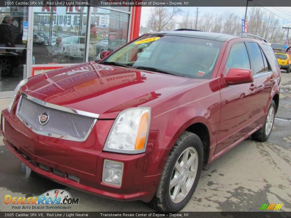 2005 Cadillac SRX V6 Red Line / Light Neutral Photo #1