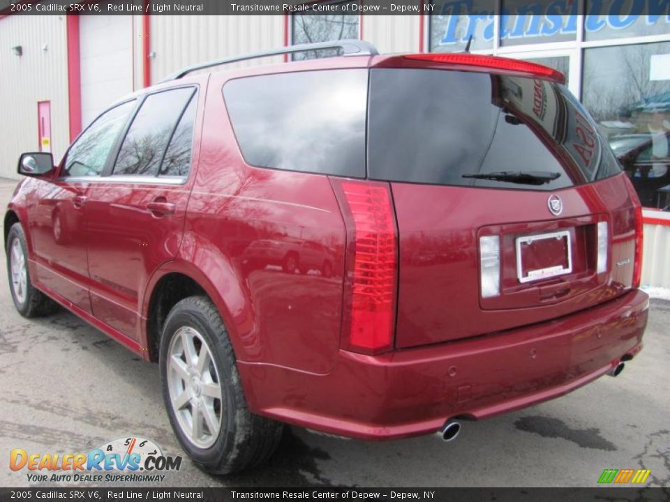 2005 Cadillac SRX V6 Red Line / Light Neutral Photo #2