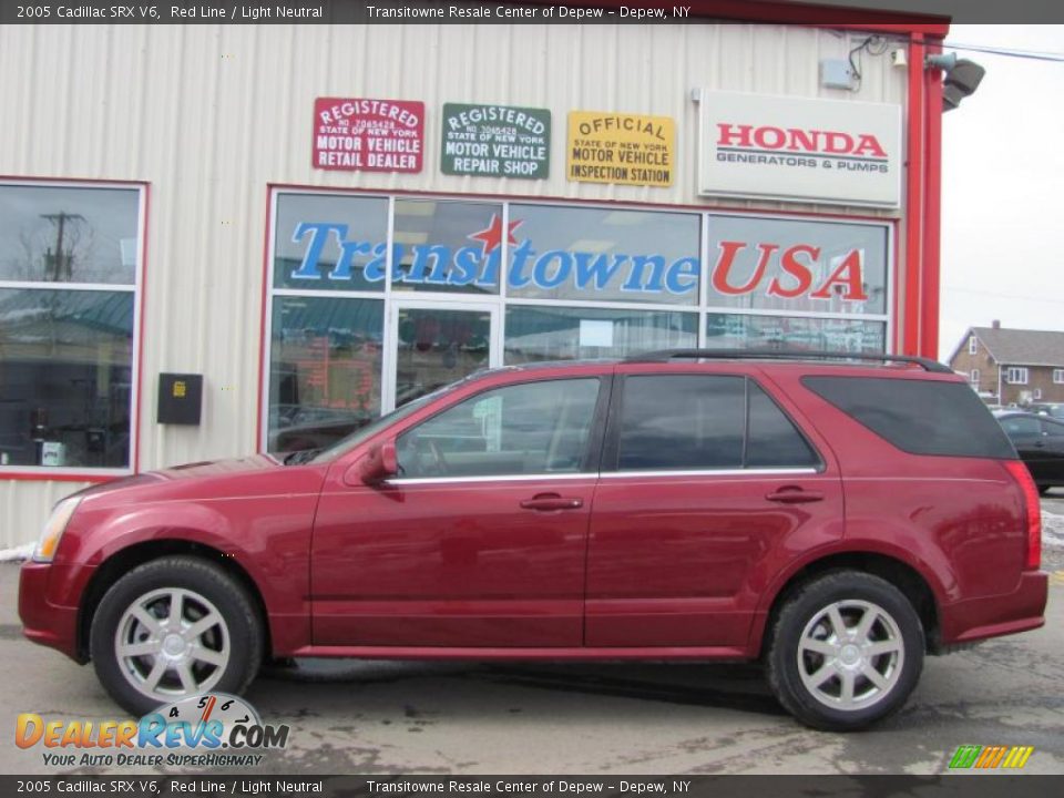 2005 Cadillac SRX V6 Red Line / Light Neutral Photo #5