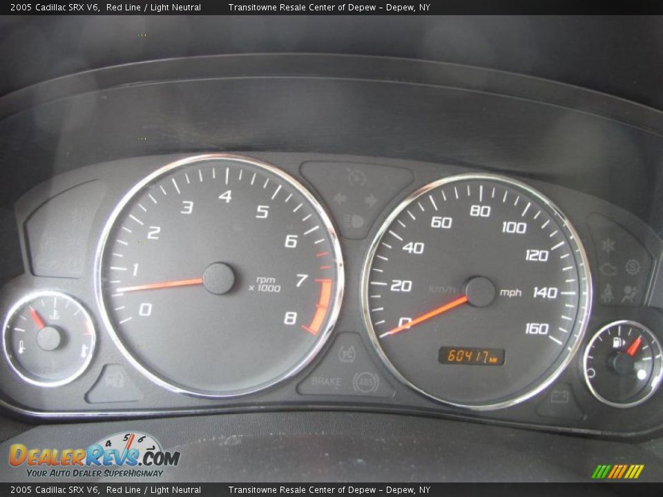 2005 Cadillac SRX V6 Gauges Photo #11