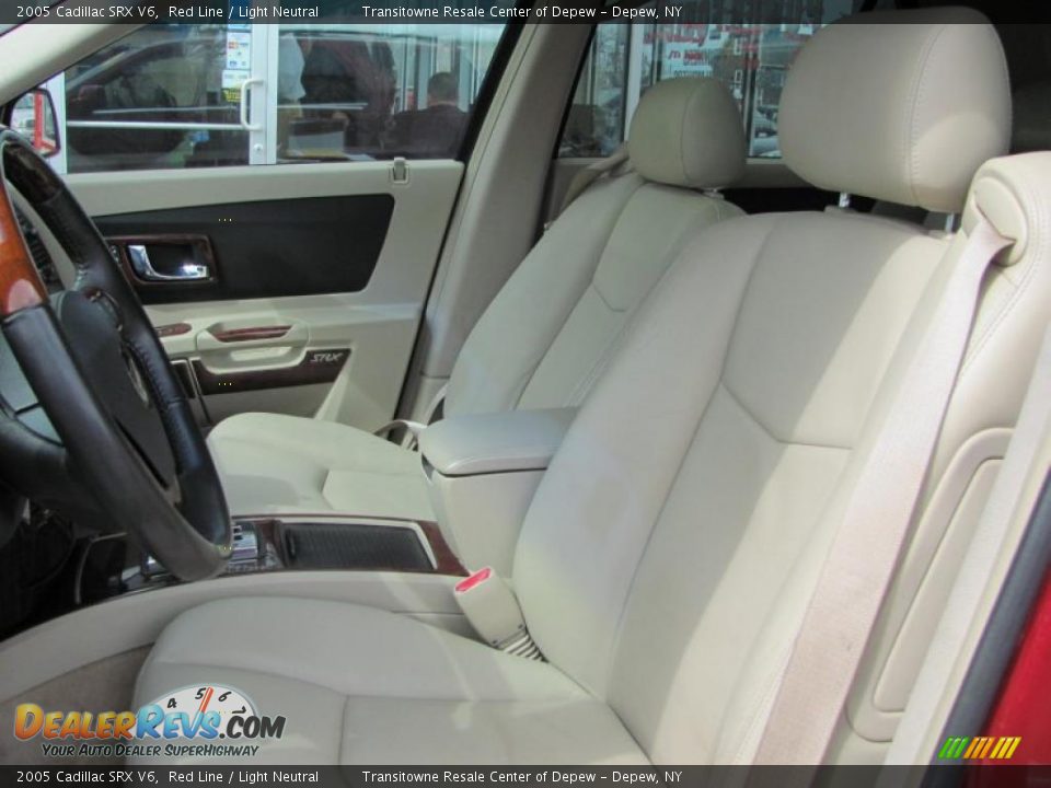 2005 Cadillac SRX V6 Red Line / Light Neutral Photo #14
