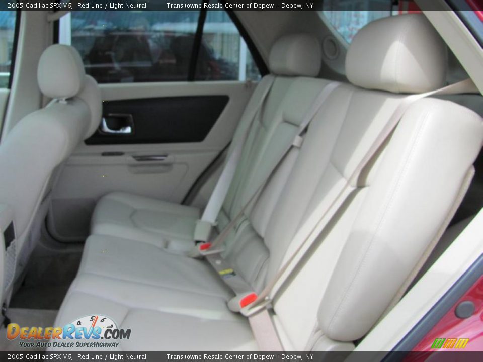 2005 Cadillac SRX V6 Red Line / Light Neutral Photo #17