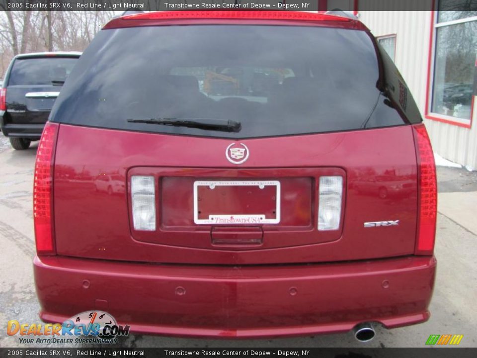 2005 Cadillac SRX V6 Red Line / Light Neutral Photo #20