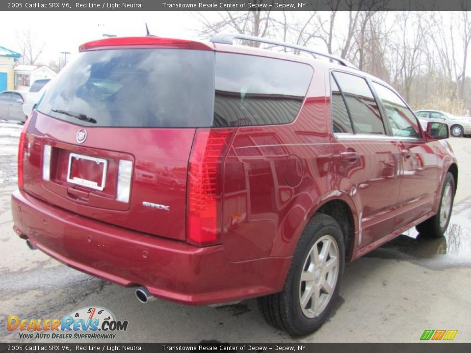 2005 Cadillac SRX V6 Red Line / Light Neutral Photo #21