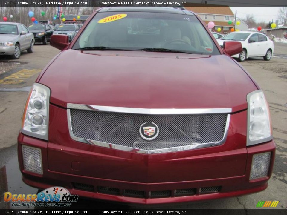 2005 Cadillac SRX V6 Red Line / Light Neutral Photo #25
