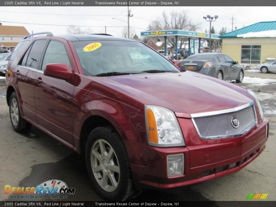 2005 Cadillac SRX V6 Red Line / Light Neutral Photo #26