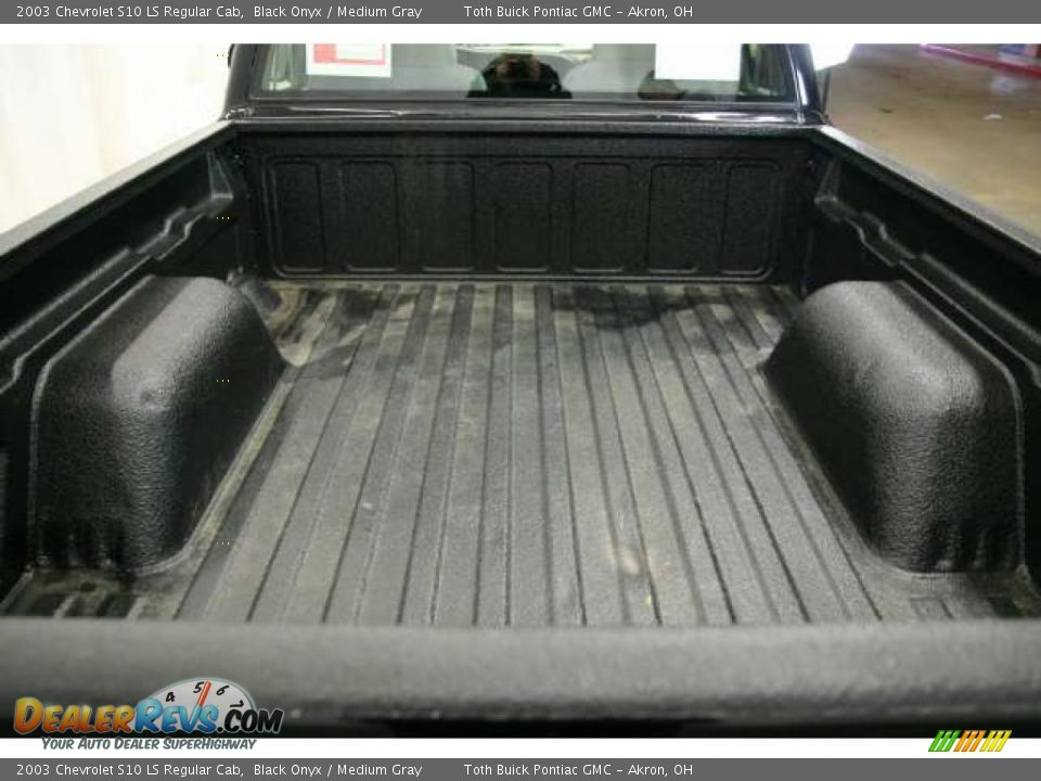 2003 Chevrolet S10 LS Regular Cab Black Onyx / Medium Gray Photo #9