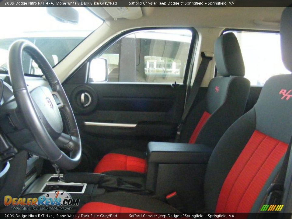 Dark Slate Gray/Red Interior - 2009 Dodge Nitro R/T 4x4 Photo #21