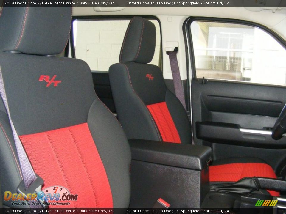 Dark Slate Gray/Red Interior - 2009 Dodge Nitro R/T 4x4 Photo #30