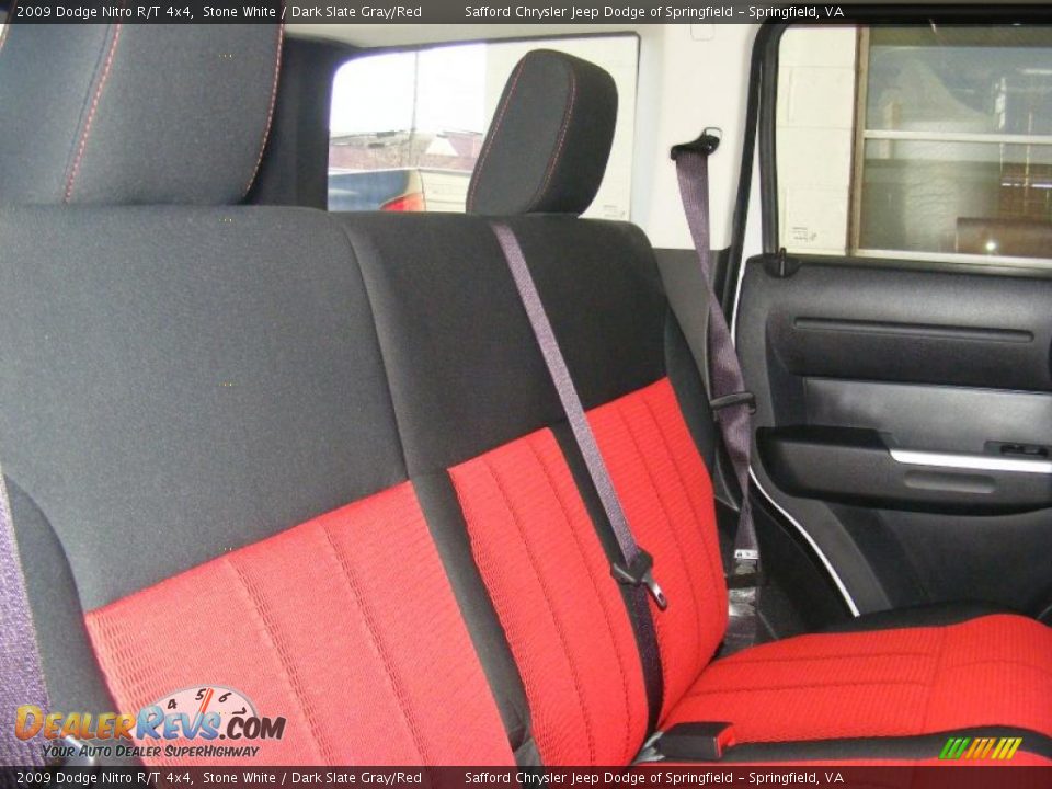 Dark Slate Gray/Red Interior - 2009 Dodge Nitro R/T 4x4 Photo #33