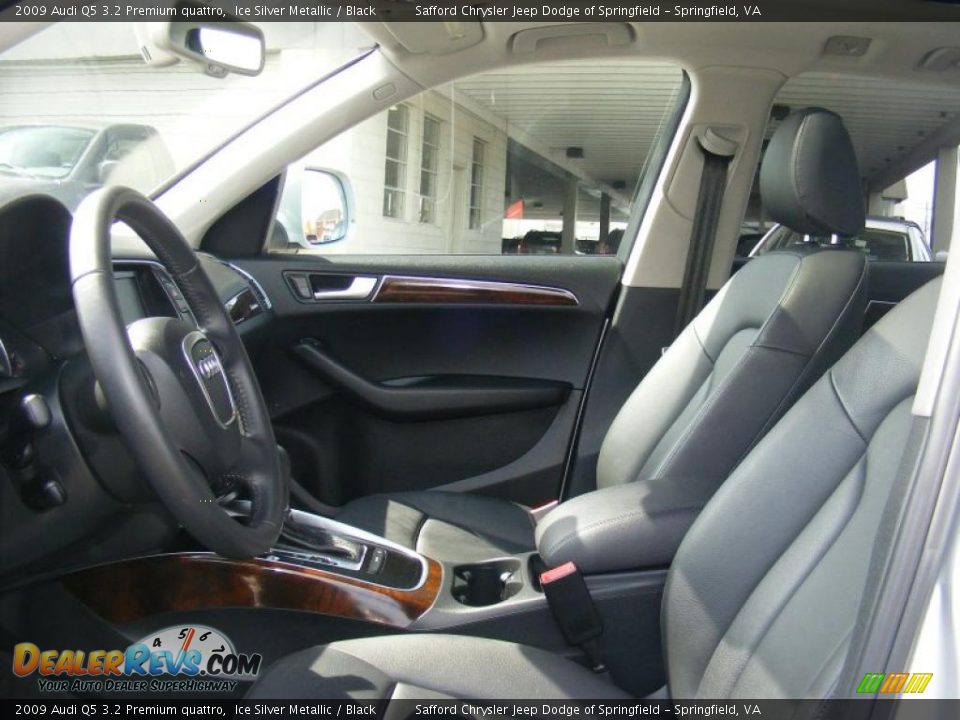 Black Interior - 2009 Audi Q5 3.2 Premium quattro Photo #21