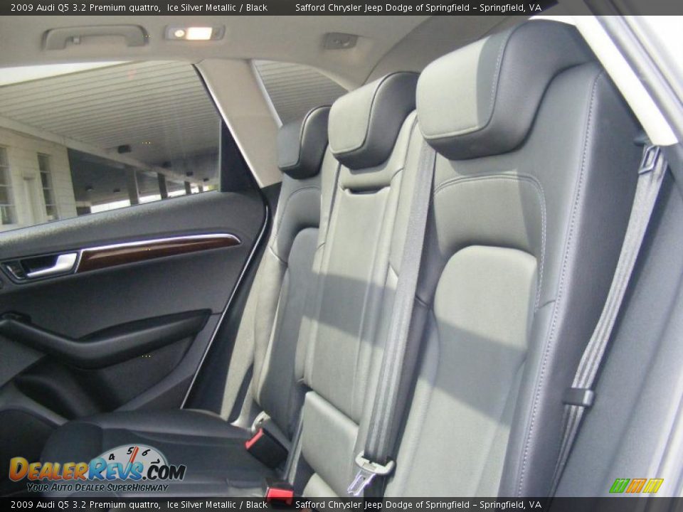 Black Interior - 2009 Audi Q5 3.2 Premium quattro Photo #24