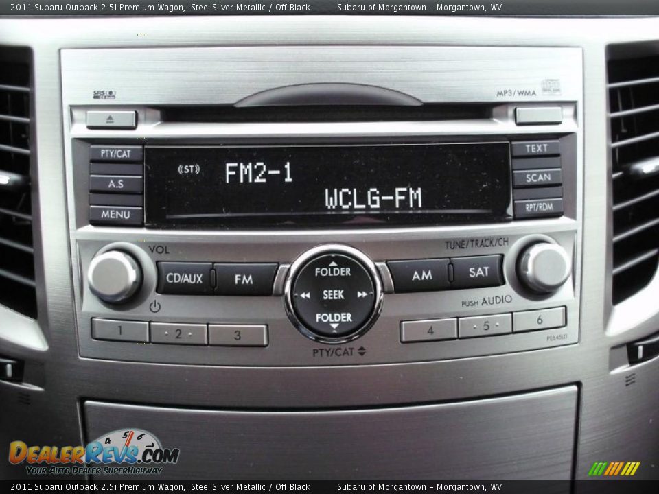 Controls of 2011 Subaru Outback 2.5i Premium Wagon Photo #19