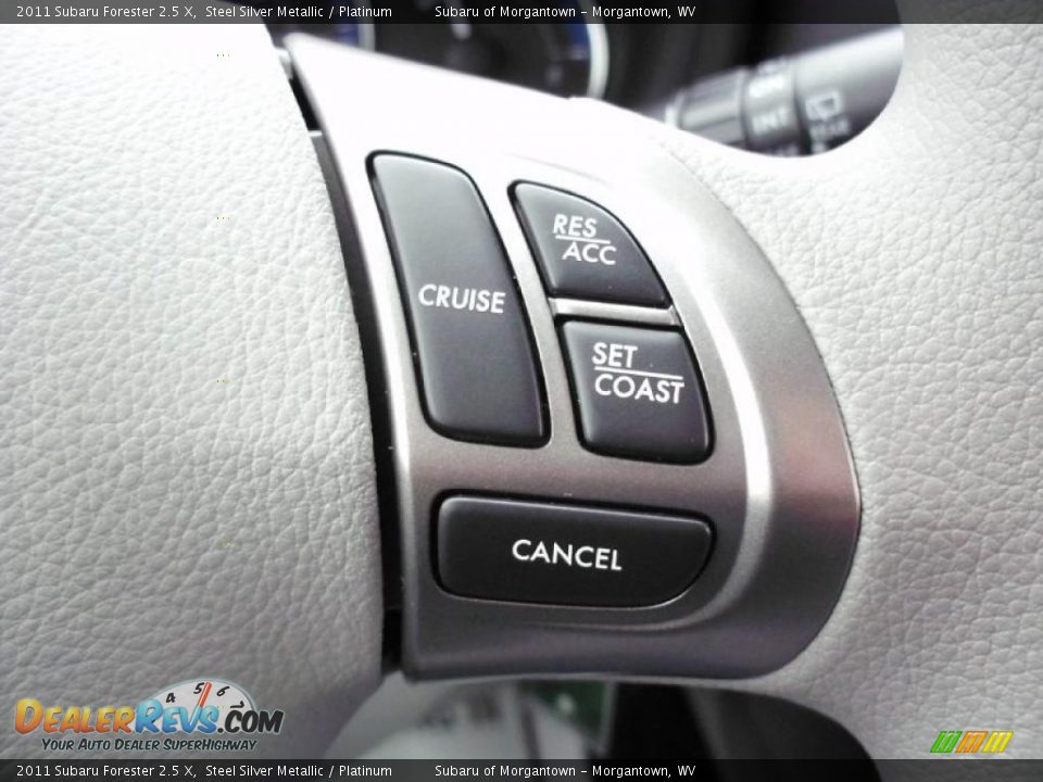 Controls of 2011 Subaru Forester 2.5 X Photo #18