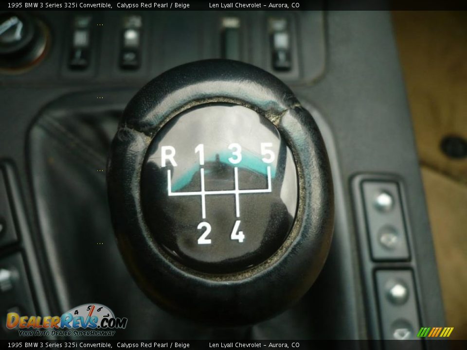 1995 BMW 3 Series 325i Convertible Shifter Photo #21