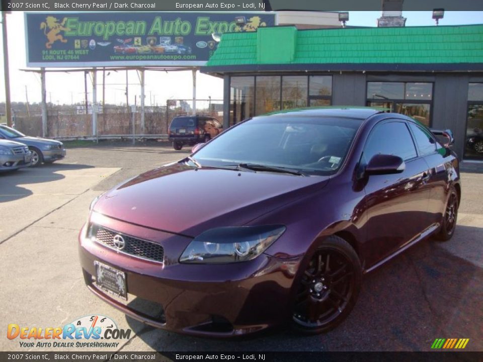 2007 Scion tC Black Cherry Pearl / Dark Charcoal Photo #1