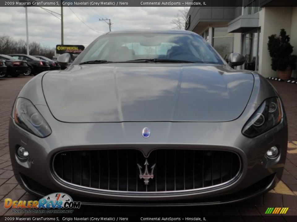 2009 Maserati GranTurismo S Grigio Nuvolari (Grey Metallic) / Nero Photo #5