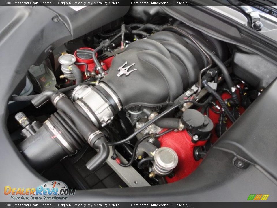 2009 Maserati GranTurismo S 4.7 Liter DOHC 32-Valve VVT V8 Engine Photo #8