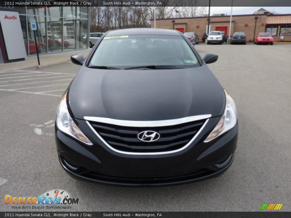 Midnight Black 2011 Hyundai Sonata GLS Photo #8