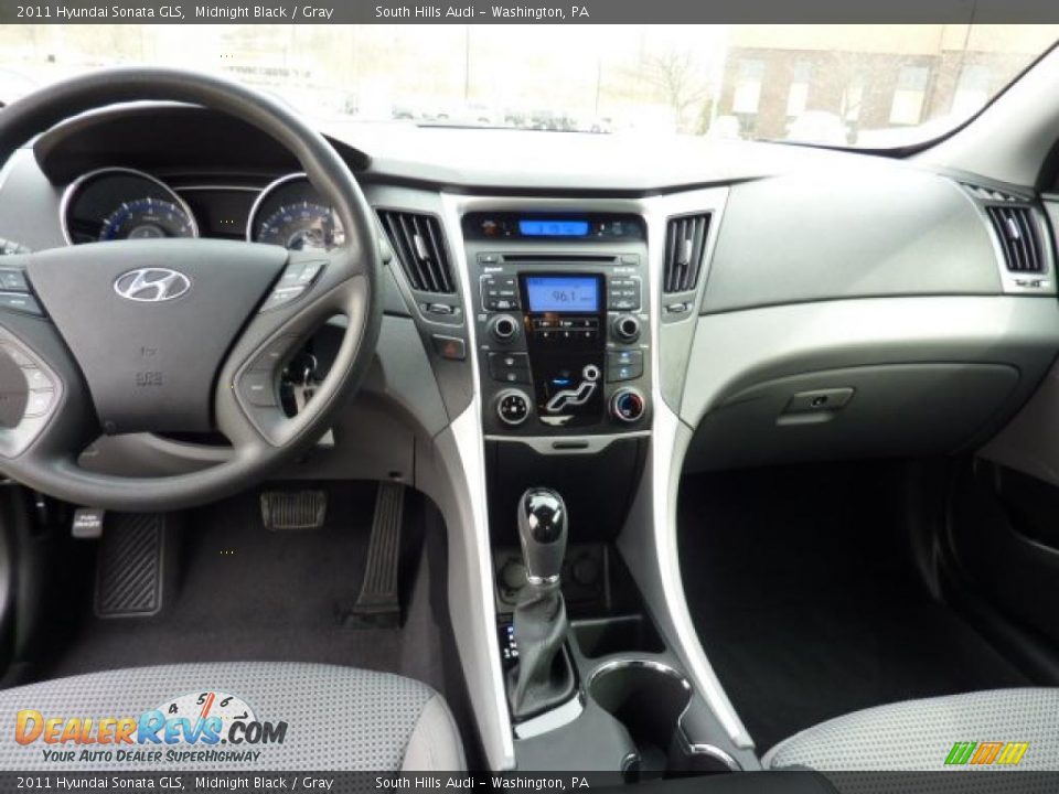 Dashboard of 2011 Hyundai Sonata GLS Photo #15