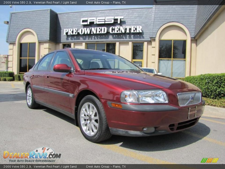 2000 Volvo S80 2.9 Venetian Red Pearl / Light Sand Photo #1