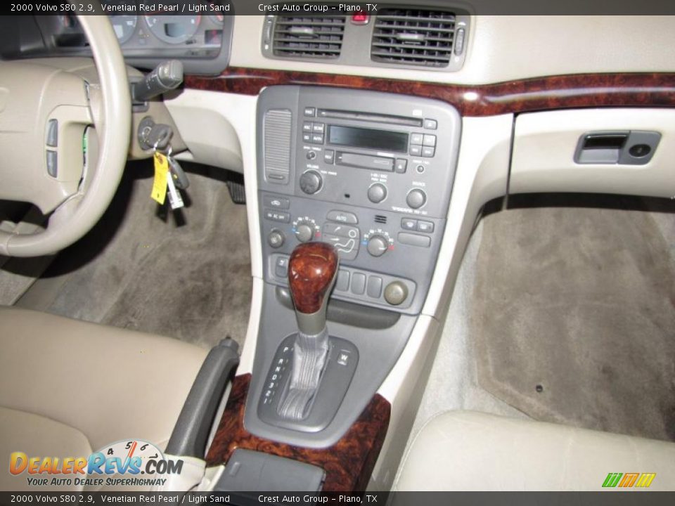 2000 Volvo S80 2.9 Venetian Red Pearl / Light Sand Photo #15